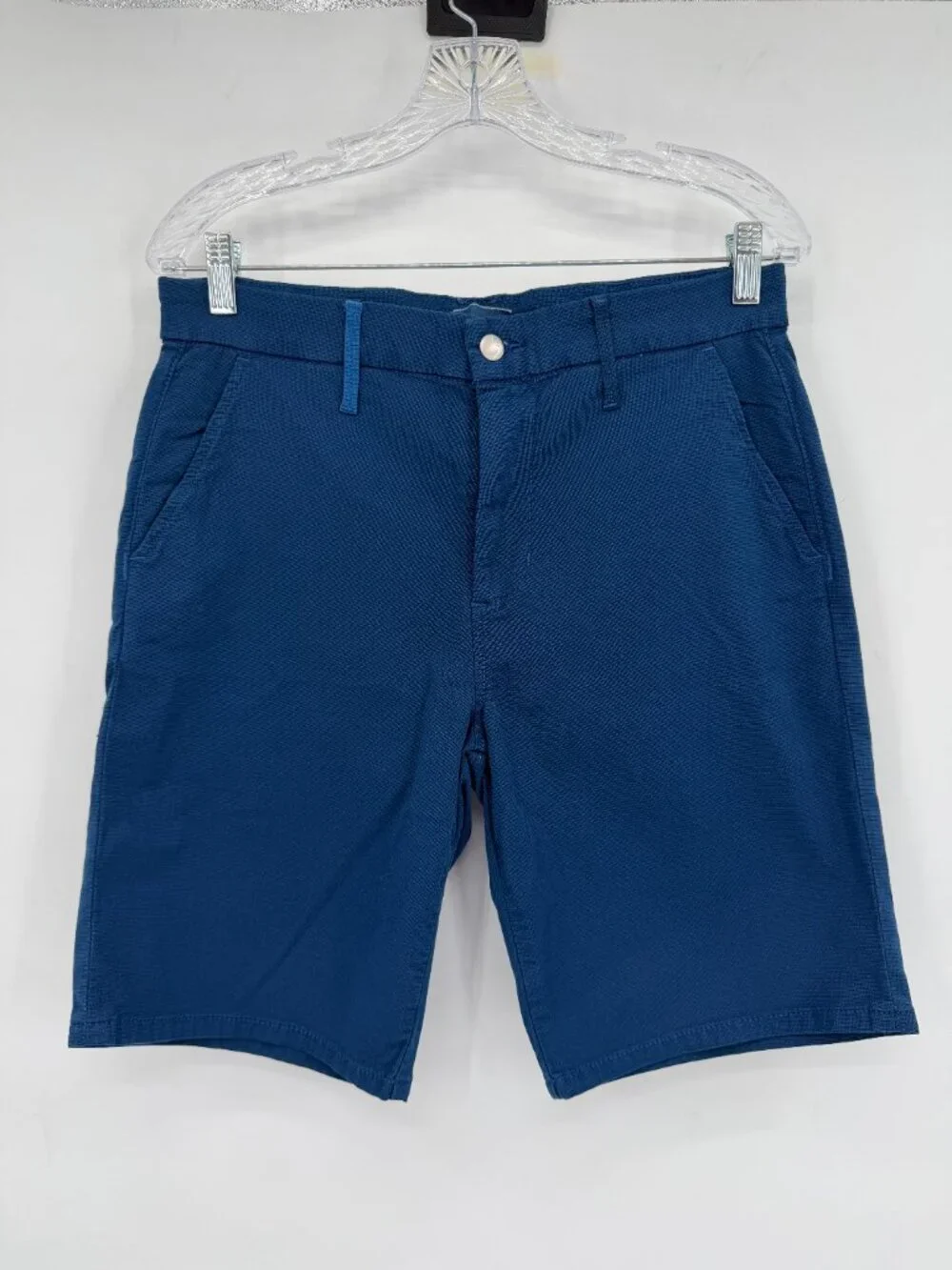 Joe's Jeans Shorts Men's Size 30 Oasis Blue Stretch Chino Casual Mid Rise